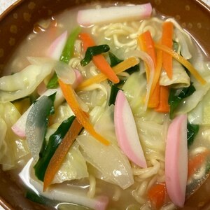 野菜たっぷりタンメン